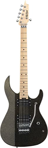 エレキギター　KILLER / KG-Serpent Galaxy Black Killer Kg-Serpent Galaxy Black 3.49Kg Electric Guitar Safe